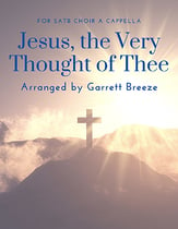 Jesus, the Very Thought of Thee SATB choral sheet music cover